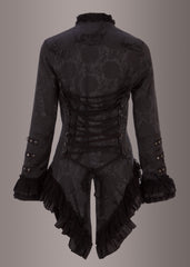Black steampunk jacket