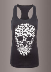 leopard skull t shirt