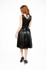 Glamorous Black 1950's Vintage Style Full Circle Dress