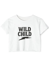 wild child cropped top festival rock Heavy Metal Goth Tattoo 