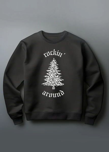 Rocking Around Christmas jumper sweater holiday naughty list Krampus 