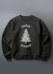 Rocking Around Christmas jumper sweater holiday naughty list Krampus 