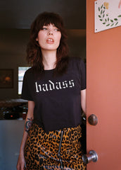 cropped badass shirt festival outfit 