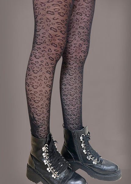 Leopard Fishnet Texture Black Label - What's New | Pretty Attitude