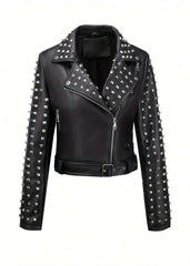 studded moto jacket rocker heavy metal wacken festival rock am ring 