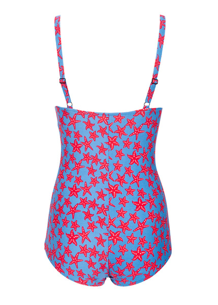 blue starfish swimsuit 