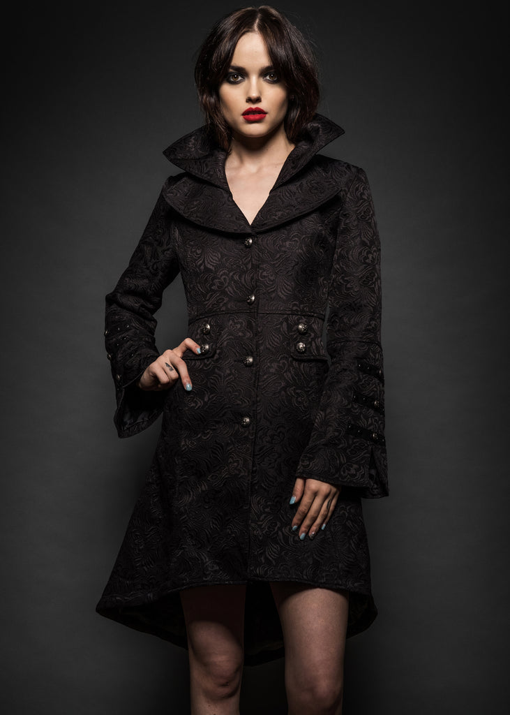 Black victorian coat