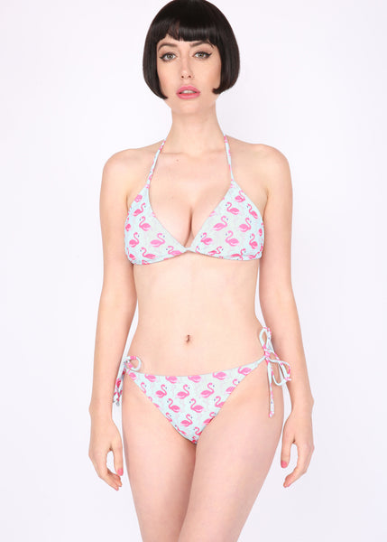 flamingo bathing suit