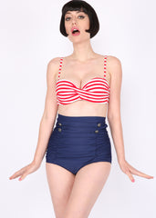 sailor high waisted bikini