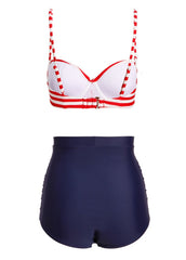 Retro sailor swimsuit