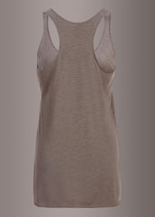 Grey boho tank top