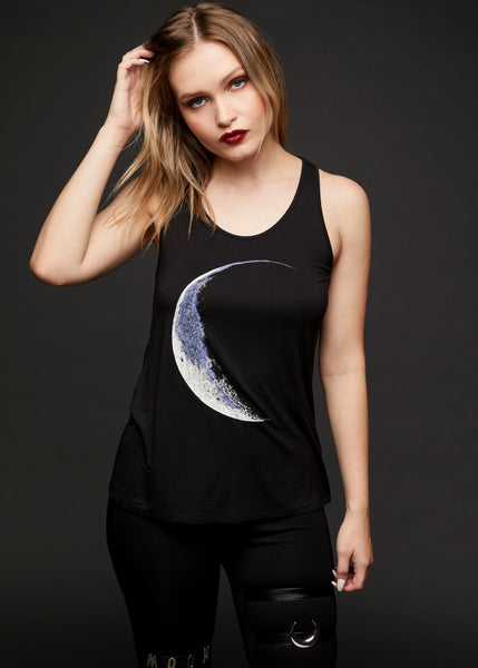 gothic moon top