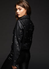 star studded moto jacket