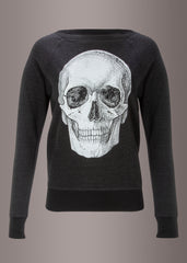 black skull jumper