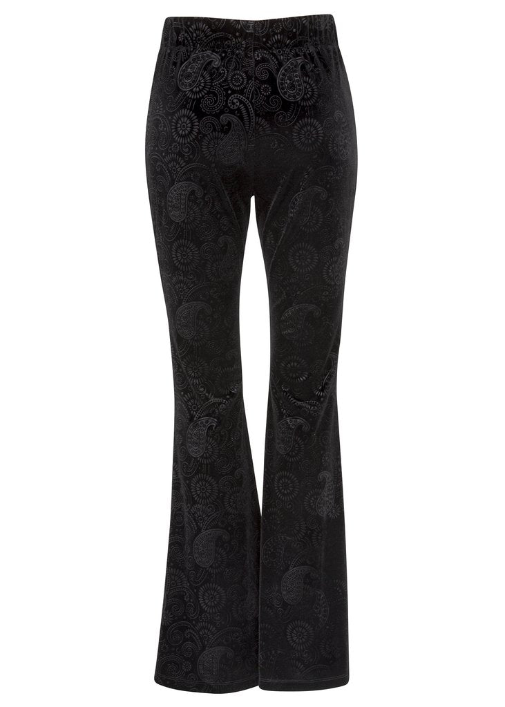 Modern Must Have | Teal Velvet Bell Bottoms – Four Hanger Boutique