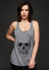 Grey skull t-shirt