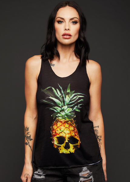 pineapple skull top