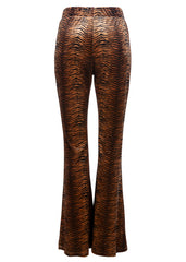 tiger print bell bottoms
